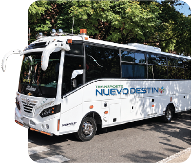 Bus / buseta de Transporte Nuevo Destino
